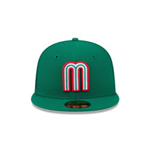 Load image into Gallery viewer, 59Fifty New Era Mexico World Baseball Classic Hidden Hit Green - Grey UV
