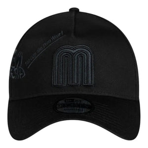 9Forty A-Frame Snapback Mexico Anniversary Logos Black/Black - Black UV