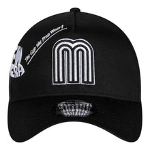 Load image into Gallery viewer, 9Forty A-Frame Snapback Mexico Anniversary Logos Black/White - Grey UV
