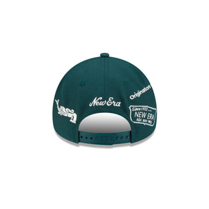 9Forty A-Frame Snapback Mexico Anniversary Logos Green - Grey UV