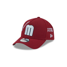 Load image into Gallery viewer, 9Forty A-Frame Snapback Mexico Anniversary Logos Maroon - Grey UV

