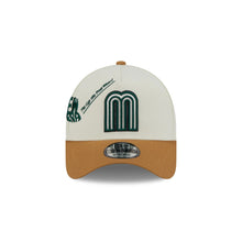 Load image into Gallery viewer, 9Forty A-Frame Snapback Mexico Anniversary Logos Cream/Tan - Grey UV
