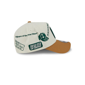 9Forty A-Frame Snapback Mexico Anniversary Logos Cream/Tan - Grey UV