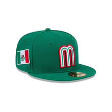 Load image into Gallery viewer, 59Fifty New Era Mexico World Baseball Classic Hidden Hit Green - Grey UV
