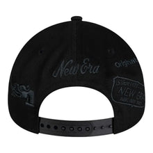 Load image into Gallery viewer, 9Forty A-Frame Snapback Mexico Anniversary Logos Black/Black - Black UV
