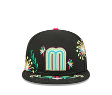 Load image into Gallery viewer, 59Fifty New Era Mexico Latin Embroidery Black - Grey UV
