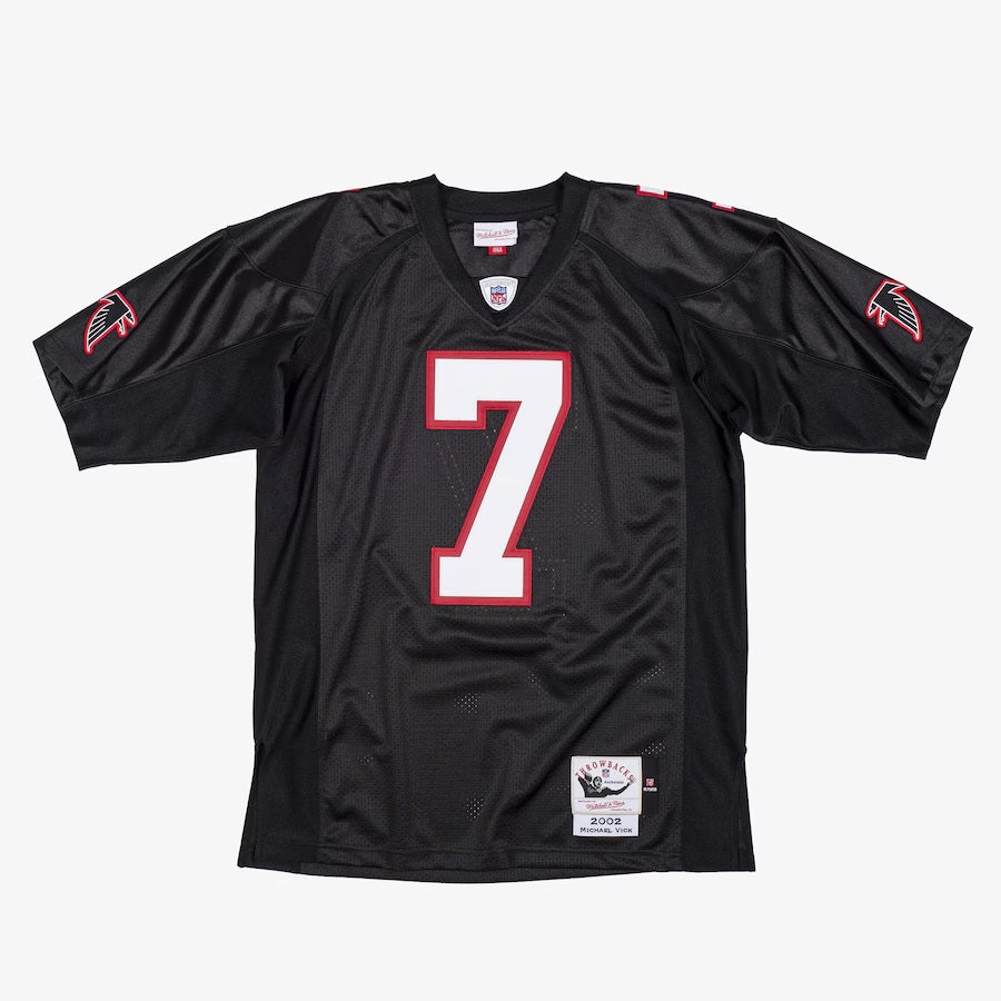 Mitchell & Ness Men's Michael Vick Atlanta Falcons 2002 Authentic Jersey - Black