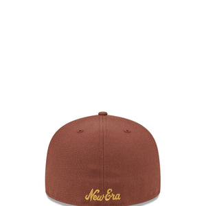 59Fifty Day New Era Script 70th Anniversary Brown - Gray UV