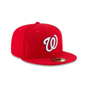 Washington Nationals Authentic Collection 59Fifty Fitted On-Field - Black UV