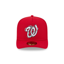 Load image into Gallery viewer, 59Fifty A-Frame Washington Nationals Red Barbed Wire Pre Curved Fitted Hat - Gray UV
