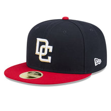 Load image into Gallery viewer, 59Fifty Washington Nationals Navy 2025 Hall of Fame Fitted Hat - Green UV

