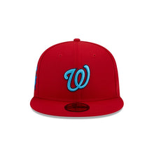 Load image into Gallery viewer, 59Fifty Washington Nationals Father&#39;s Day Red- Turquoise UV
