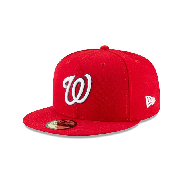 Washington Nationals Authentic Collection 59Fifty Fitted On-Field - Black UV