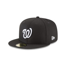 Load image into Gallery viewer, 59Fifty Washington Nationals MLB Basic Black/White - Grey UV
