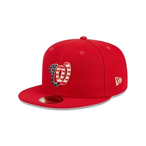 59Fifty Washington Nationals 4th of July Onfield x New Era Red - Black UV
