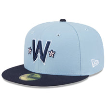 Load image into Gallery viewer, 59Fifty Washington Nationals 2025 City Connect 2T Light Blue/Navy - Blue UV
