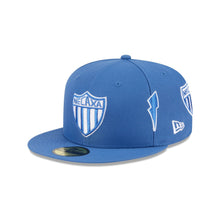 Load image into Gallery viewer, 59Fifty New Era Liga MX Club Necaxa de Aguascalientes Indigo - Gray UV
