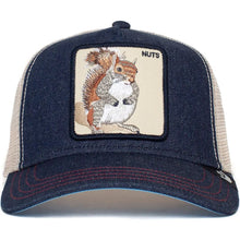 Load image into Gallery viewer, [NUTS] - Goorin Bros &quot;The Nuts Squirrel&quot; Adjustable Trucker Hat
