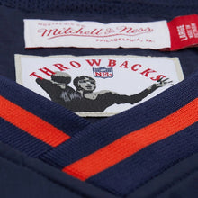 Load image into Gallery viewer, Men's Mitchell &amp; Ness Chicago Bears Navy Vintage Nylon Pullover Jakcet
