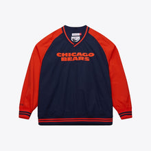 Load image into Gallery viewer, Men's Mitchell &amp; Ness Chicago Bears Navy Vintage Nylon Pullover Jakcet
