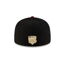 Load image into Gallery viewer, 59Fifty LMB Guerreros de Oaxaca Game Cap ALT Mex Flag SP 2T Black/Dark Red - Black UV

