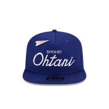 Load image into Gallery viewer, 9Fifty A-Frame Snapback Los Angeles Dodgers Shohei Ohtani Royal - Green UV
