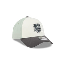 Load image into Gallery viewer, 9Forty A-Frame Snapback LMB Olmecas De Tabasco White/Mint- Grey UV
