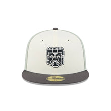 Load image into Gallery viewer, 59Fifty LMB x NEWERAMX Olmecas De Tabasco White/Mint/Charcoal - Gray UV
