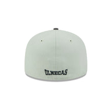 Load image into Gallery viewer, 59Fifty LMB x NEWERAMX Olmecas De Tabasco White/Mint/Charcoal - Gray UV
