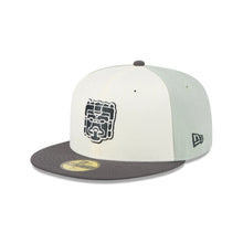 Load image into Gallery viewer, 59Fifty LMB x NEWERAMX Olmecas De Tabasco White/Mint/Charcoal - Gray UV
