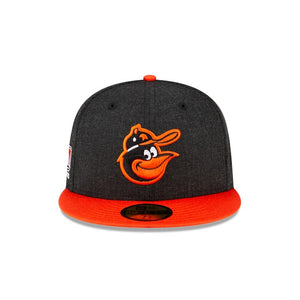 59Fifty Baltimore Orioles 3rd World Series Heather Black - Gray UV