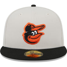 Load image into Gallery viewer, 59Fifty Baltimore Orioles World Class Stone/Black - Grey UV
