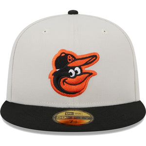 59Fifty Baltimore Orioles World Class Stone/Black - Grey UV