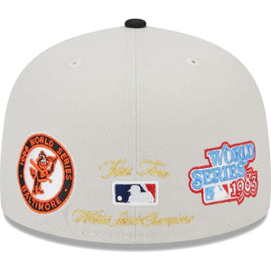 59Fifty Baltimore Orioles World Class Stone/Black - Grey UV