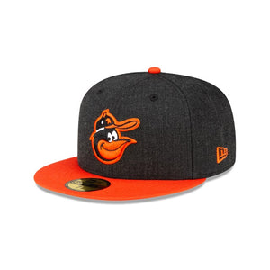 59Fifty Baltimore Orioles 3rd World Series Heather Black - Gray UV