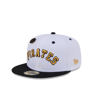 59Fifty Day Pittsburgh Pirates 70th Anniversary 2-Tone White/Black - Gray UV