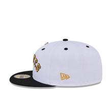 Load image into Gallery viewer, 59Fifty Day Pittsburgh Pirates 70th Anniversary 2-Tone White/Black - Gray UV
