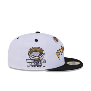 59Fifty Day Pittsburgh Pirates 70th Anniversary 2-Tone White/Black - Gray UV