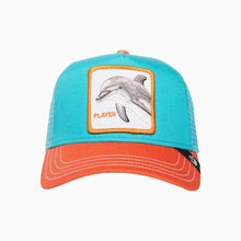 Load image into Gallery viewer, [PLAYER] - Goorin Bros &quot;The Player Dolphin&quot; Adjustable Trucker Hat
