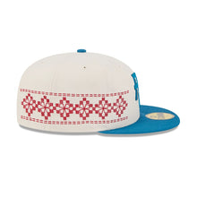 Load image into Gallery viewer, 59Fifty New Era Puerto Rico Latin Embroidery Stone/Blue - Grey UV
