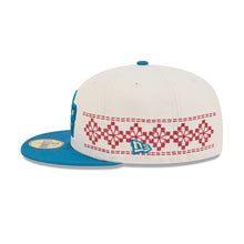 Load image into Gallery viewer, 59Fifty New Era Puerto Rico Latin Embroidery Stone/Blue - Grey UV
