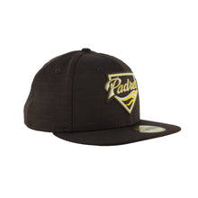 Load image into Gallery viewer, 59Fifty San Diego Padres Brown 2023 MLB Clubhouse Fitted Hat - Gray UV
