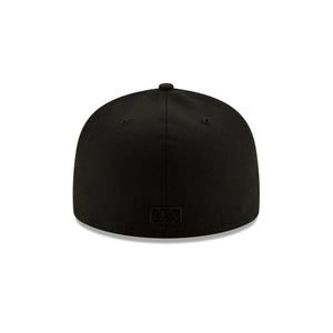 59Fifty San Diego Padres MLB Basic Black on Black - Grey UV