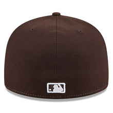 Load image into Gallery viewer, 59Fifty San Diego Padres Brown 2025 Hall of Fame Fitted Hat - Green UV
