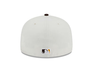 59Fifty San Diego Padres Retro 1998 World Series 2-tone White/Brown - Gray  UV