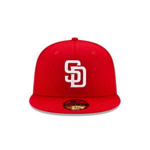 59Fifty San Diego Padres MLB Basic Scarlet - Grey UV