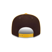 Load image into Gallery viewer, 9Fifty New Era Snapback San Diego Padres Soutache Brown/Yellow - Green UV
