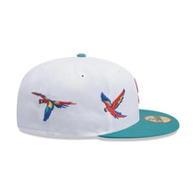 Load image into Gallery viewer, 59Fifty New Era San Diego Padres MLB City Element Honduras White/Green Fitted Hat - Feather UV
