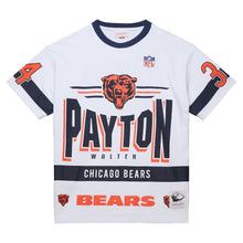 Load image into Gallery viewer, Men&#39;s Mitchell &amp; Ness Chicago Bears White Walter Payton Vintage Logo T-Shirt
