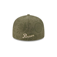 Load image into Gallery viewer, 59Fifty LMB x NEWERAMX Pericos De Puebla Olive - Gray UV
